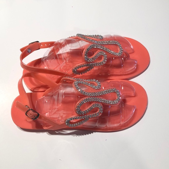 📦Women’s flip flop thong sandals coral - Picture 4 of 8
